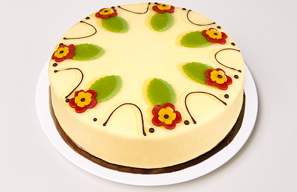 Große Marzipantorte „Lübecker Art“