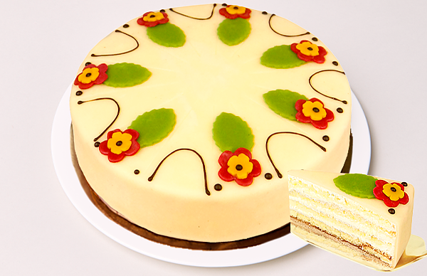 Große Marzipantorte „Lübecker Art“