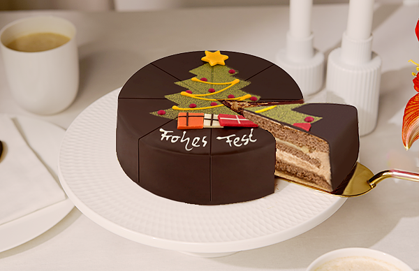 Torte „Frohes Fest“