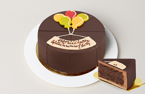 Torte „Herzlichen Glückwunsch“