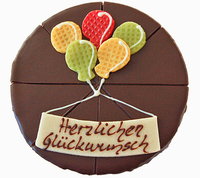 Torte „Herzlichen Glückwunsch“