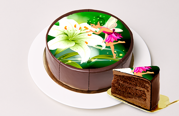 Motiv-Torte Fee
