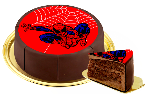 Motiv-Torte "Spiderman"