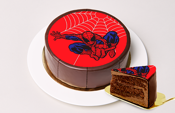 Motiv-Torte Spiderman