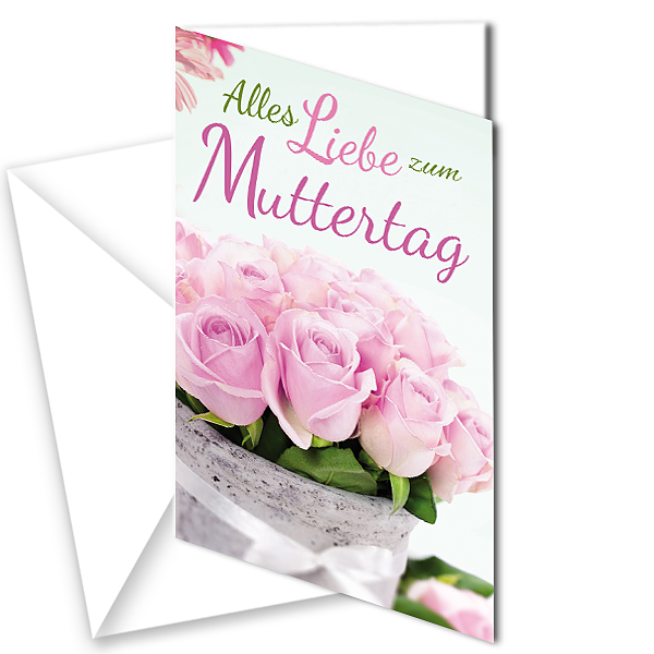 Motivkarte „Alles Liebe zum Muttertag“