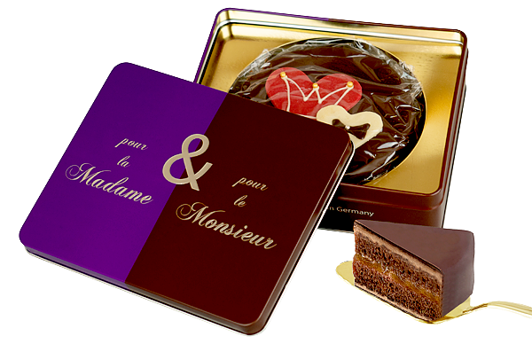 Sachertorte "Madame & Monsieur"