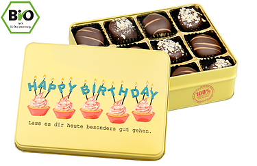 Präsentdose "Happy Birthday" Präsentdose "Happy Birthday"