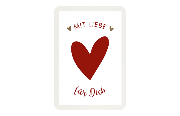 Biskuittorte „Mit Liebe für Dich“