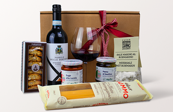 Geschenkbox Italien Pasta
