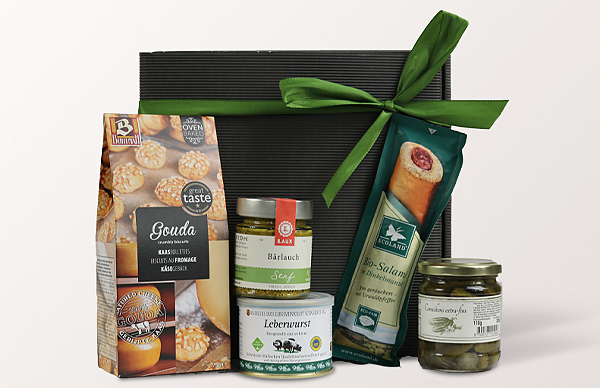 Präsentkorb Brotzeit
