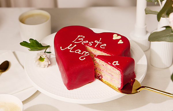 Herztorte Erdbeere „Beste Mama“