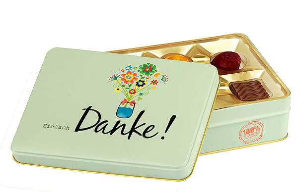 Präsentdose „Einfach Danke“ Präsentdose „Einfach Danke“