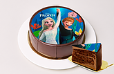 Motiv-Torte „Die Eiskönigin“