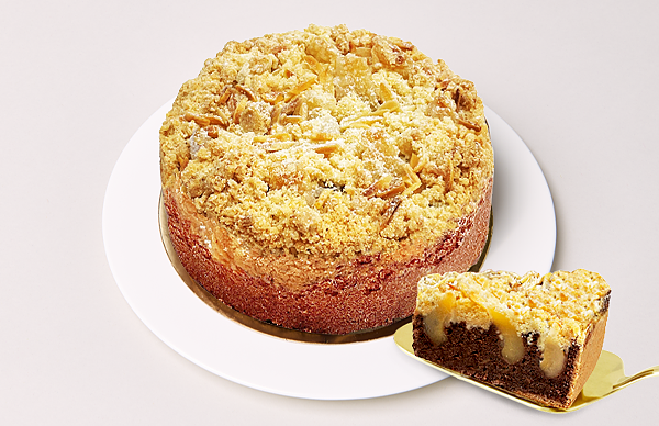 Gebackene Birnentorte