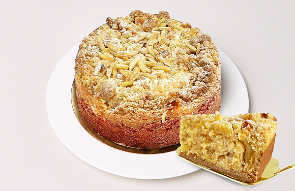 Gebackene Apfeltorte