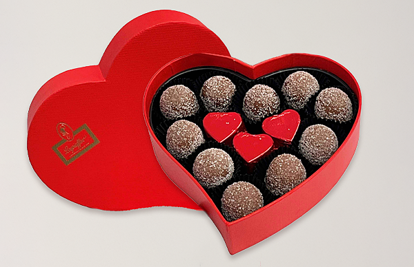 Leysieffer Herzpralinen, 135 g